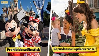 17 Estrictas normas que deben de seguir todos los empleados para trabajar en Disney [upl. by Goodwin]