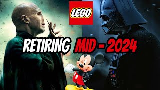 Lego Sets Retiring Mid 2024  Star Wars Harry Potter Disney [upl. by Ashbaugh790]