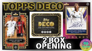 【サッカーカード開封】2324TOPPS DECO UCC【2BOX】 [upl. by Streeto165]