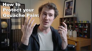 How to not DESTROY your gouache painting [upl. by Truitt]