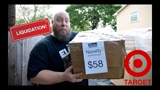 I Bought another 58 Customer Returns amp Overstock TARGET Novelty Mixed Liquidation Mystery Box [upl. by Arised692]