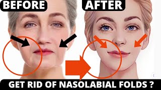 10 MIN  INSTANT RESULTS  HOW TO GET RID OF NASOLABIAL FOLDS WITH FACE YOGA  LAUGH LINES [upl. by Seuqram]