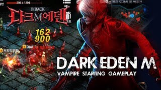 Dark Eden M KR  Vampire early gameplay [upl. by Sauveur]