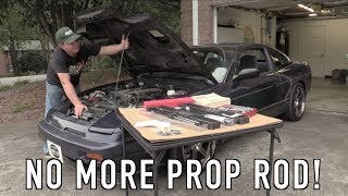 Installing A Hood Strut Conversion Easy amp Effective 240SX Restomod Ep24 [upl. by Derman969]