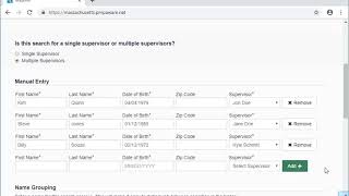 MassPAT Bulk Patient Search for Multiple Supervisors [upl. by Alben604]