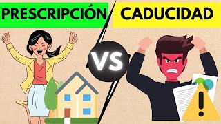 3 Diferencias entre Prescripción y Caducidad CON EJEMPLOS [upl. by Niarb]