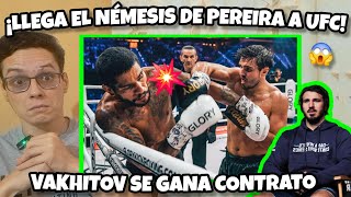 EL NÉMESIS de ALEX PEREIRA llega a UFC😱 ARTEM VAKHITOV quiere derrotarlo otra vez‼️ [upl. by Alema]