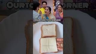 Easy Peasy Cheesy Garlic Bread 🥪 Anupama Baa ne mama ji ko mara thappad 👋 anupama bread [upl. by Victor]