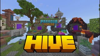 Hive Parkour Worlds All Levels [upl. by Anita]