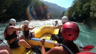 Montenegro  Wildwasser Rafting auf der Tara  Video  Ferienwohnungen UTJEHAME [upl. by Shields]