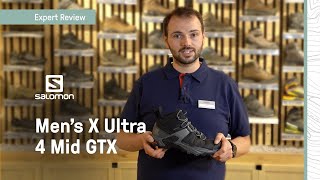 Salomon X Ultra 4 Mid GTX Hiking Boot Expert Review  Men’s 2021 [upl. by Darn29]