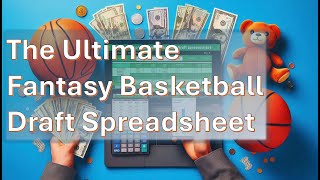 The Ultimate Fantasy NBA Draft Spreadsheet amp Mock Draft Example [upl. by Lirbaj]