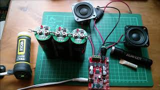 It works Supercapacitor Powered Bluetooth Speaker [upl. by Aigroeg]