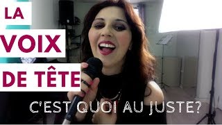 La VOIX DE TÊTE comment bien chanter en voix de tête cours de chant [upl. by Akyssej]