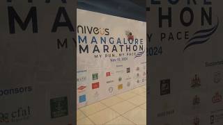 NIVEUS MANGLORE MARATHON kit collection marathon vlog shotsyoutubeshortsviralvideo [upl. by Elleron120]