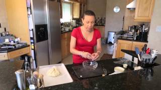 Recipe for Baked Brie in a Pastry With Apricots  Pastry Cooking [upl. by Lu]