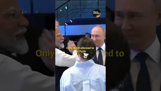 Only Modi allowed to touch Putin 😂 [upl. by Aleunam]