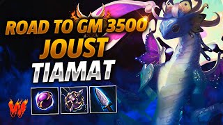 TIAMAT SEGUIMOS CON LA FIESTA D  Warchi  Smite Joust Road to GM 3500 [upl. by Linnie]