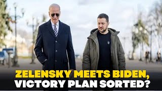 RussiaUkraine War LIVE Zelensky Meets Joe Biden  Discuss Ukraines Victory Plan Against Russia [upl. by Reid]