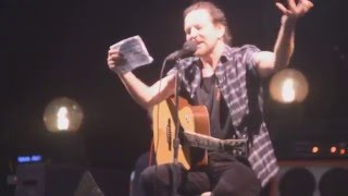 20 Footsteps  Pearl Jam  São Paulo 14112015  Multicam [upl. by Rayshell828]