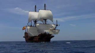 El Galeon to visit for Santa Elena 450 [upl. by Llednyl]