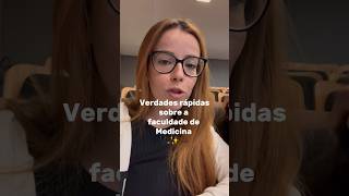 Verdades sobre a faculdade de MEDICINA medvlog medicina 🩺✨ [upl. by Oicirtap]