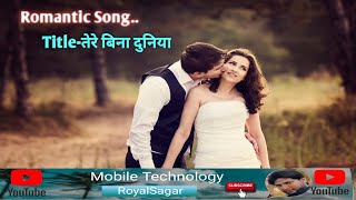 New Song  New Romantic Song Hindi 2024  Title  Tere Bina Duniya Song ❤❤ [upl. by Atineb872]