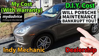 REAL COST of 958 Porsche Cayenne Maintenance 25 Year ReCap [upl. by Nad523]