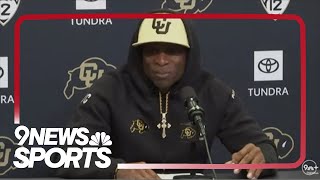 Deion Sanders speaks to media as Buffs prepare for final game of the season [upl. by Artemus152]