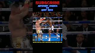 Anthony Joshua vs Andy Ruiz boxing boxeo anthonyjoshua joshua [upl. by Amoakuh]