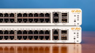 Handson NEW HPE Aruba Instant On 1960 Switches [upl. by Anerev]