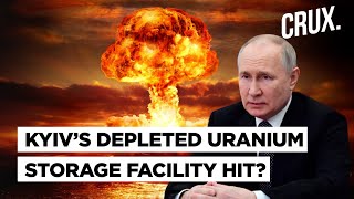 Russia’s Strikes Cause MushroomLike Blast  Did Putin’s Forces Hit Depleted Uranium Shell Depot [upl. by Ynahpit]