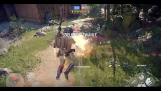 Battlefront 2 Boba Fett gameplay BEFORE PATCH [upl. by Essila]