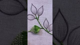 Wonderful leaf embroidery designembroidery video [upl. by Dur]