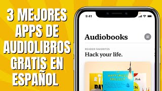 Las 3 MEJORES Apps De Audiolibros GRATIS En Español [upl. by Herson]