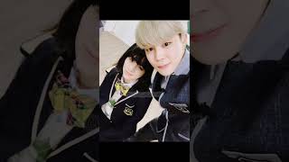 Jimin published pictures with his girlfriend 😢💔 Bts jimin btsdating [upl. by Otrebcire]