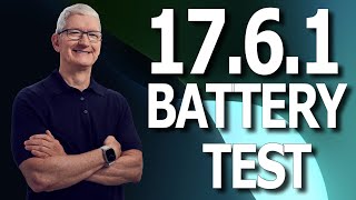 iOS 1761 Battery Life  Battery Drain  Battery Performance Test [upl. by Kendry]