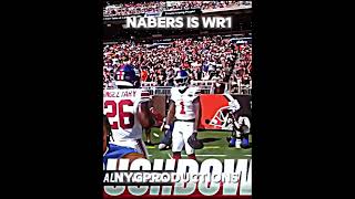 Nabers is the WR1 Of The NFL 🥶 shorts nfl edit giants cold [upl. by Nobie439]