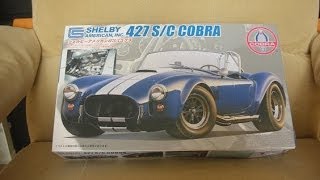 Unpacking Shelby Cobra 427 SC 124 Fujimi [upl. by Mirabel]