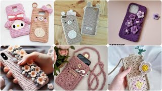 Crochet Mobile phone cover ideasCrochet Phone case designs for beginners [upl. by Emanuel]