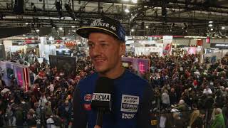 EICMA24  Dominique Aegerter Intervista [upl. by Avenej332]