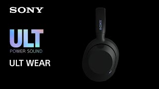 Sony Noise Cancelling Headphones ULT WEAR Official Product Video  Official Video [upl. by Harmaning441]