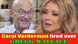 Carol Vorderman fired after complaint about sexual misconduct against Gregg Wallace [upl. by Sinnal164]