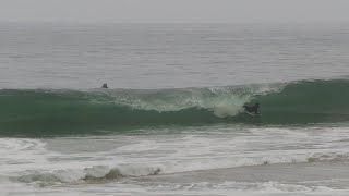 River Break Forms Epic Sandbar Bodyboarding [upl. by Lamp]