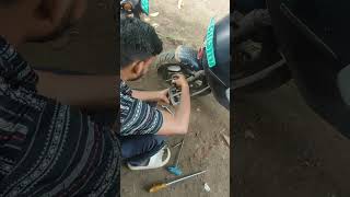 Ola Electric Scooter Brake Disc Pad Change [upl. by Azeret511]