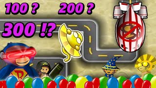 How Far Can You Get In BTD4 [upl. by Babette]