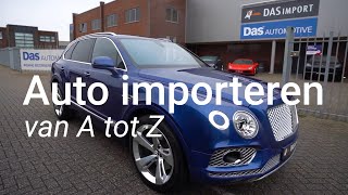 Hoe importeer je een auto uit Duitsland Das Import helpt je op weg [upl. by Ydeh761]