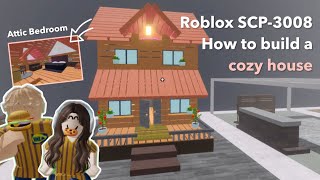 Aesthetic cozy house build tutorial in roblox 3008  3008 house ideas [upl. by Ahseiyn]