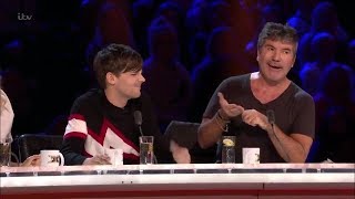 Simon Cowell and Louis Tomlinson moments the X factor UK part 1 [upl. by Candi]