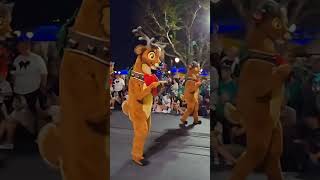 2024 MVMCP Parade Reindeers Disney christmas wdw reindeer [upl. by Anitneuq887]